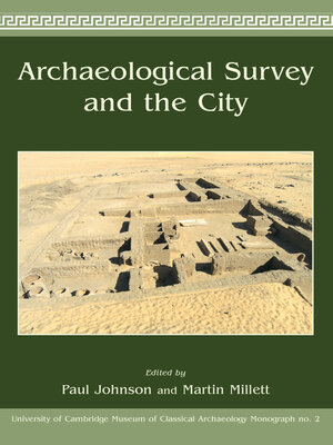 cover image of Archaeological Survey and the City